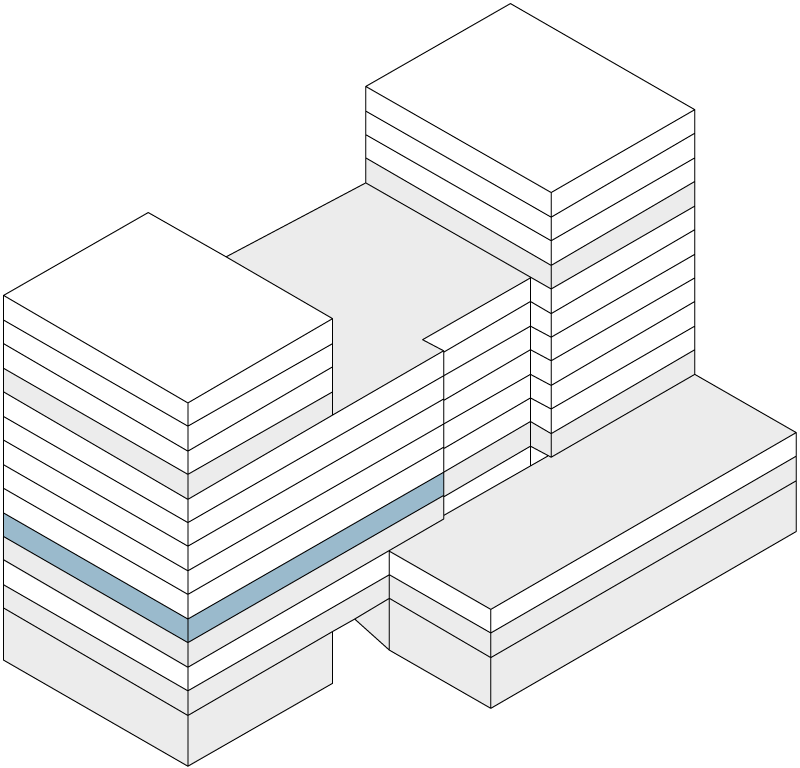 PONTROUGE Mietflächen