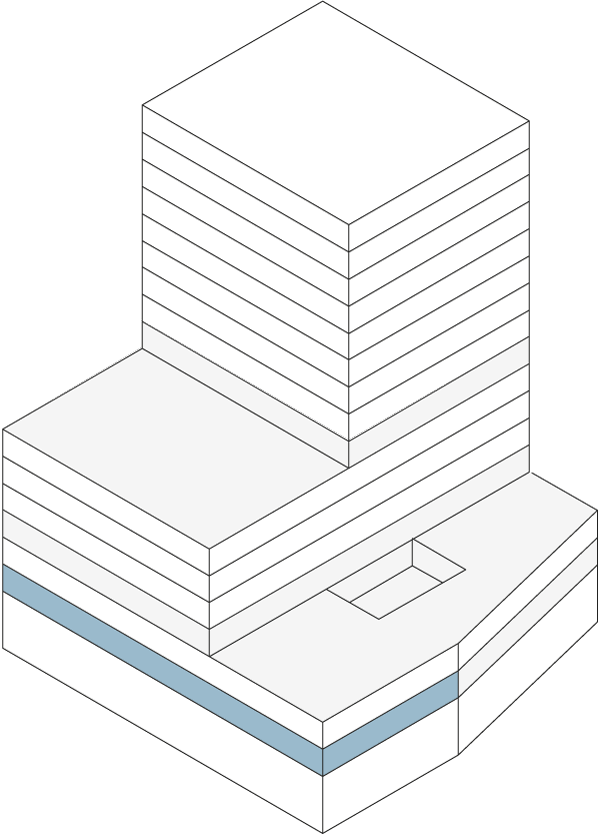 PONTROUGE Mietflächen
