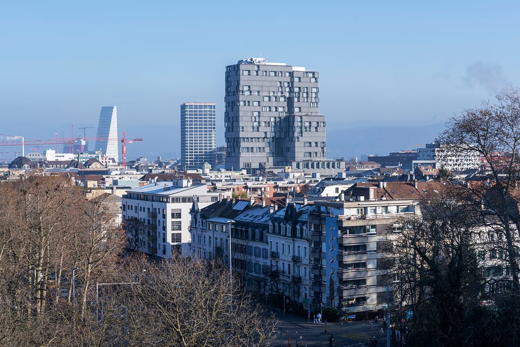 Meret Oppenheim Tower, Basel, aufgenommen am 05.12.2019 (SBB/Christian Beutler)